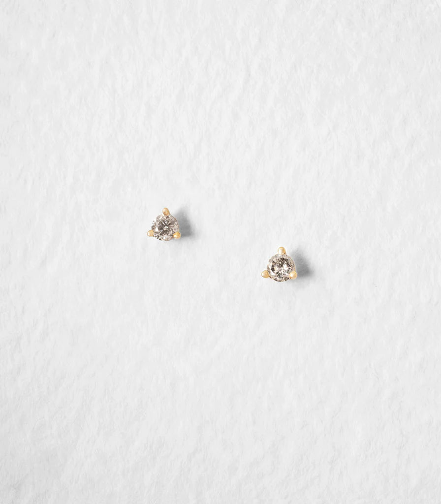 Cocktail Studs | Grey Diamond