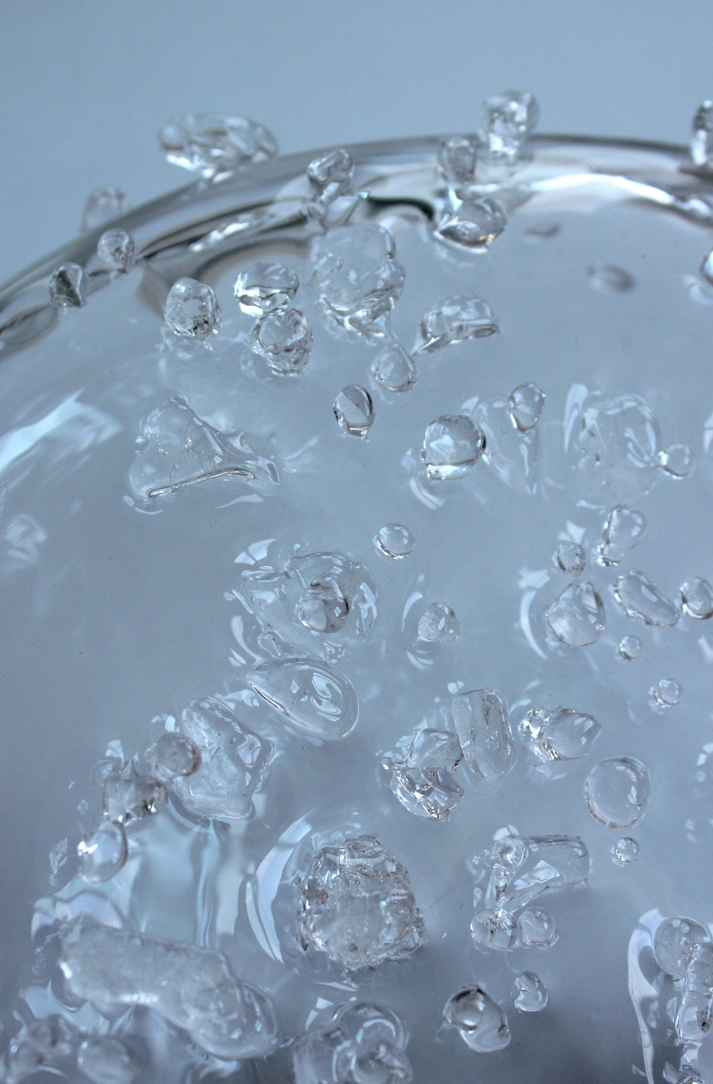 Low Pedestal Catchall | Clear Gloss Crush