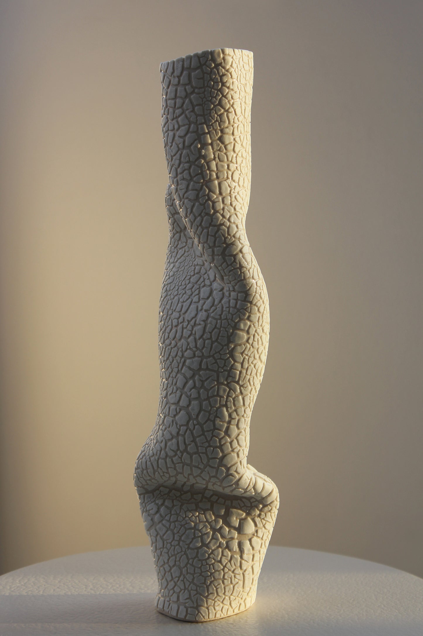 Tall Twist Vase