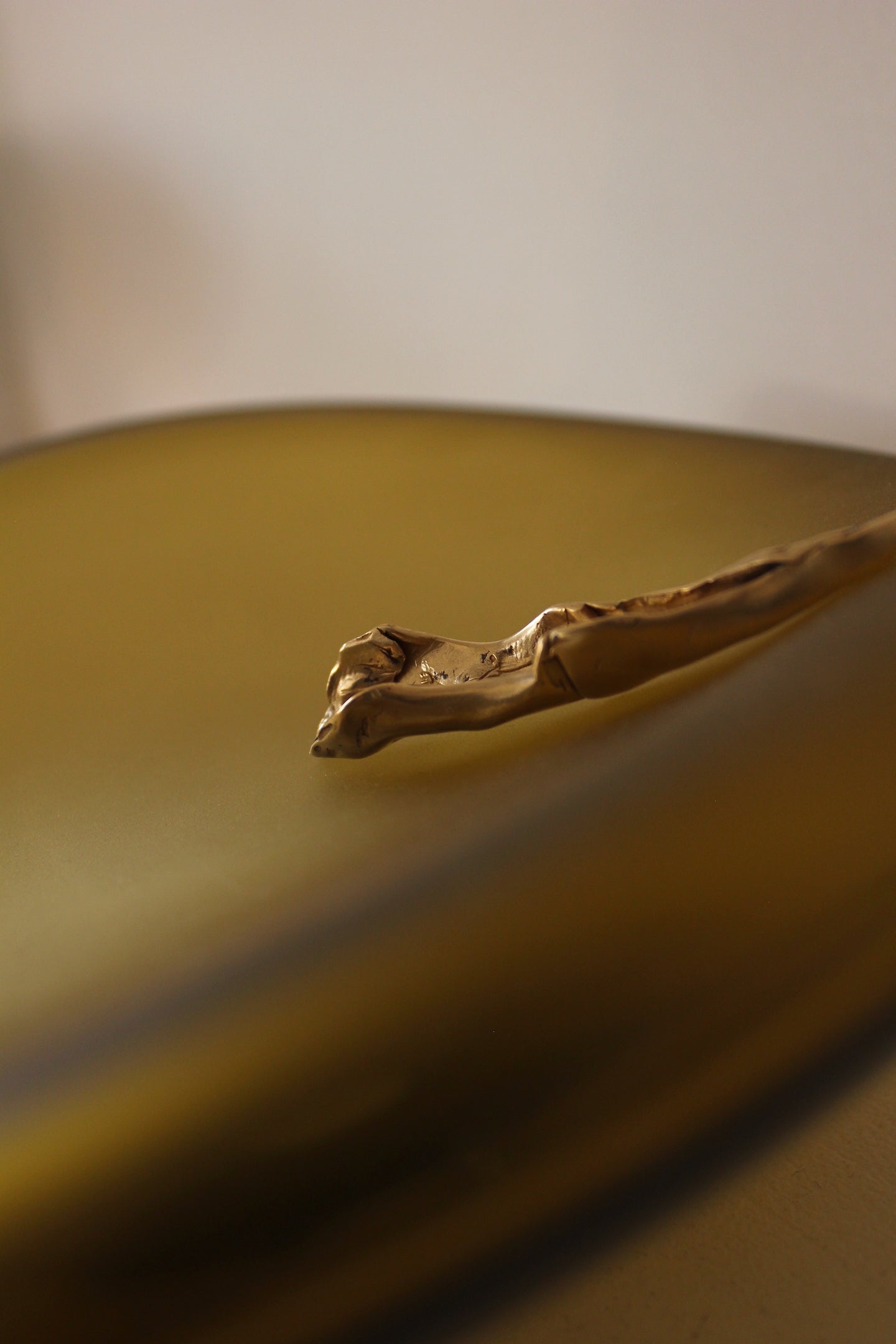 Giaguaro Textured Bronze Spoon