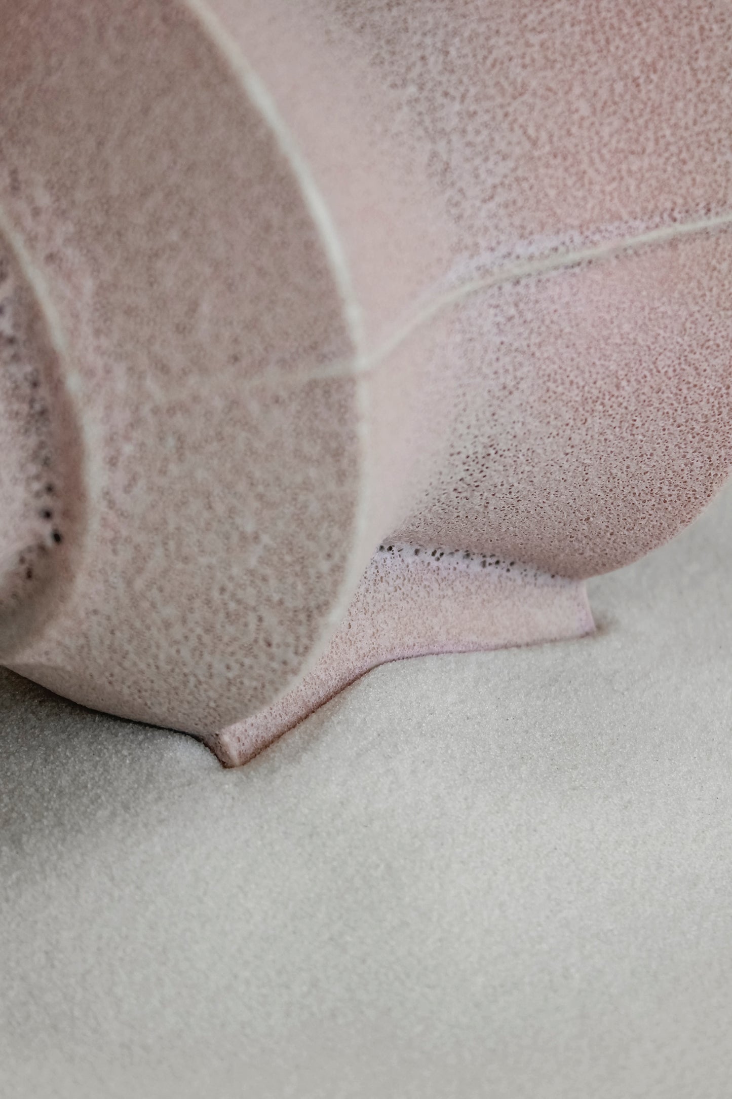 Faceted Fin Vase