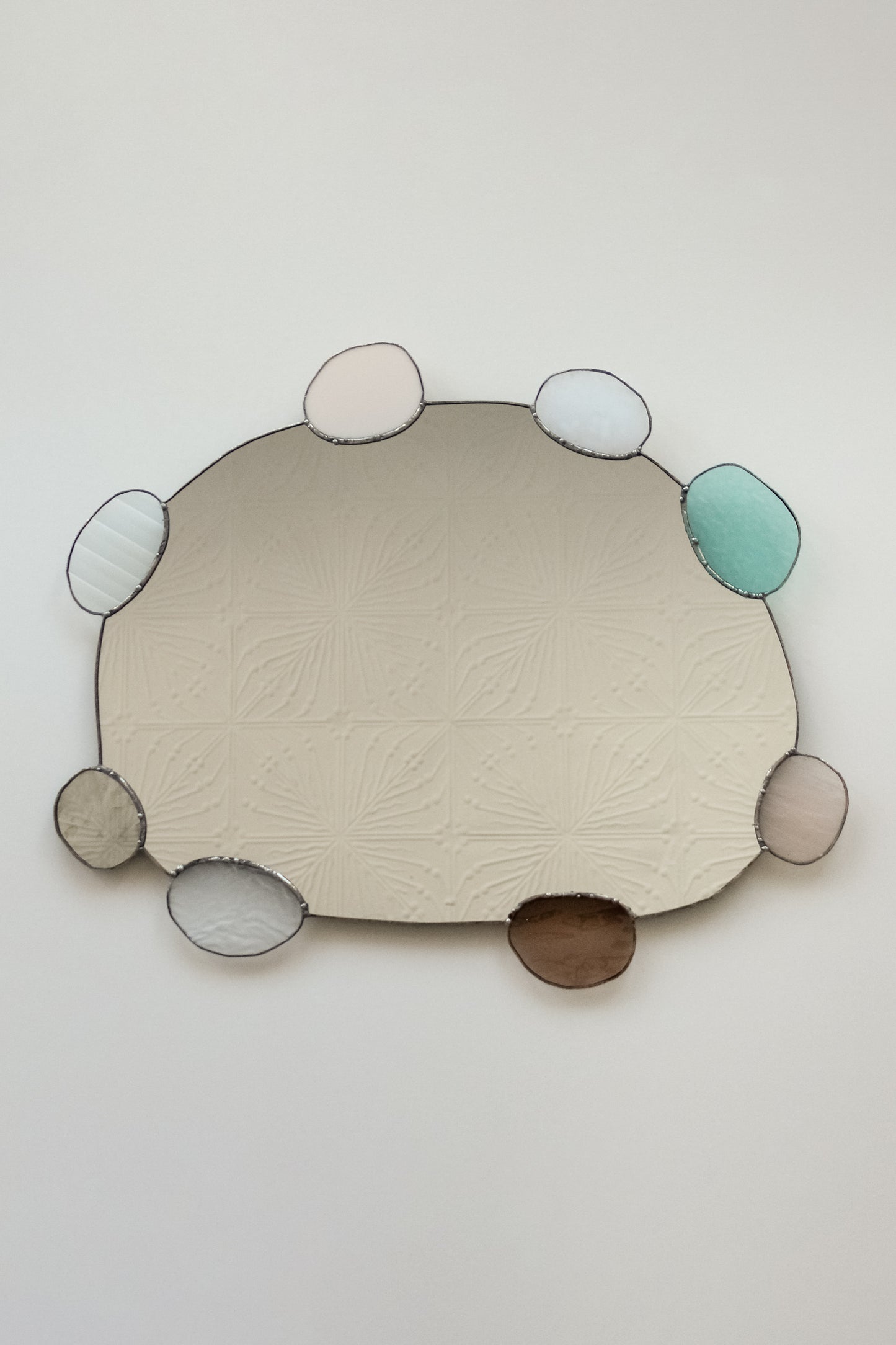 Large Two Way Pebble Mirror | NO. 014