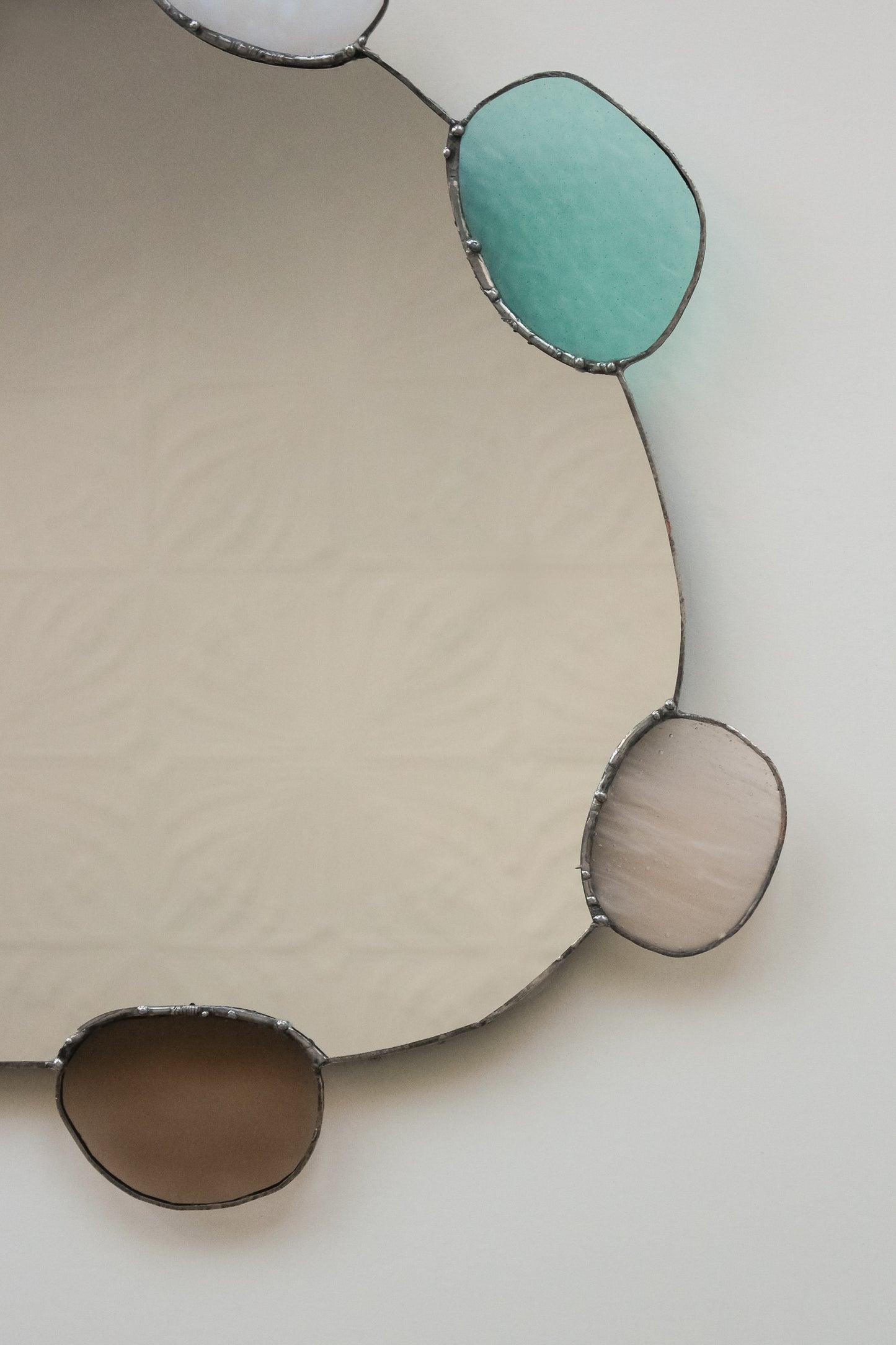 Large Two Way Pebble Mirror | NO. 014