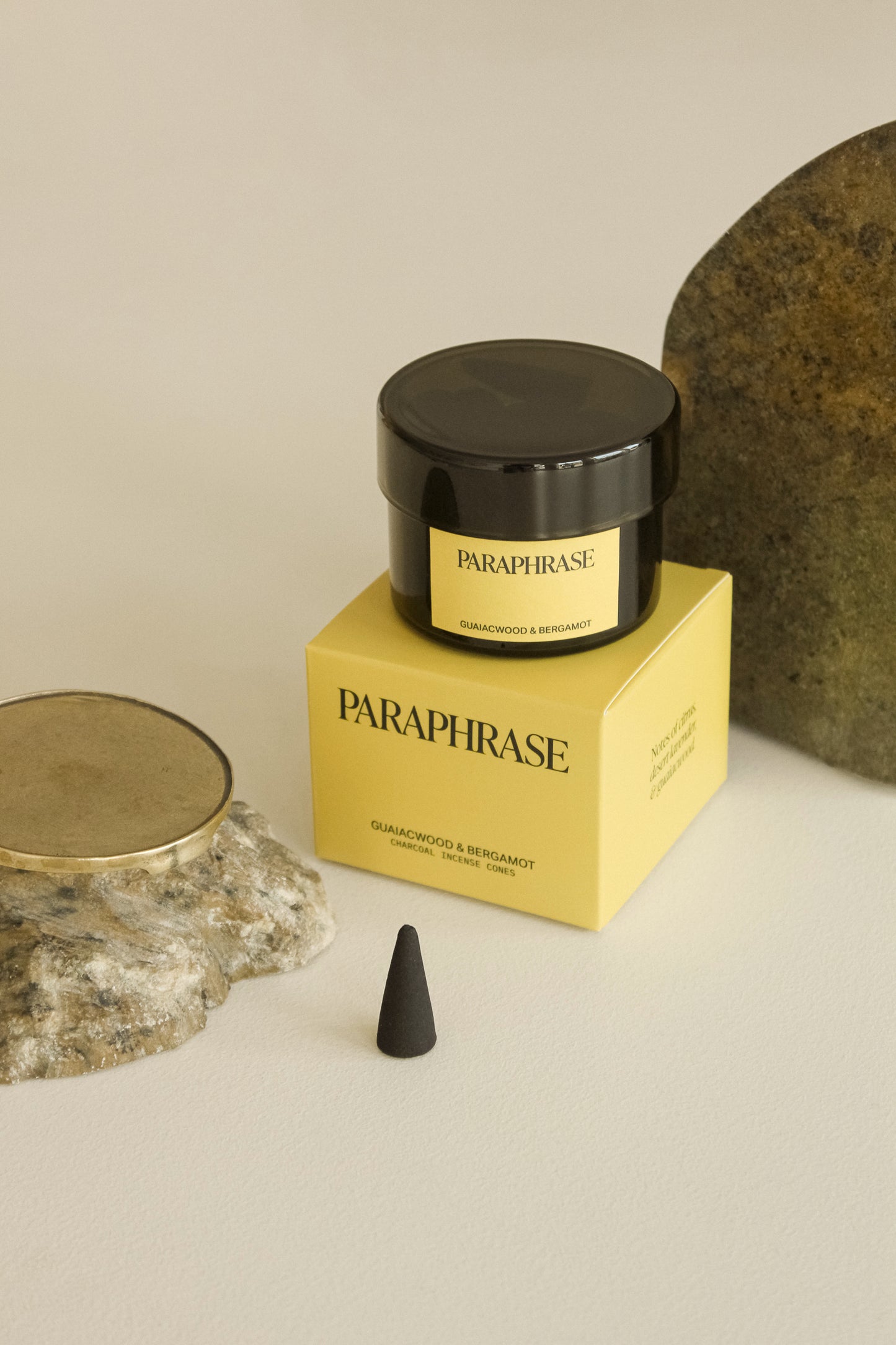 Guaiacwood & Bergamot Incense Cones