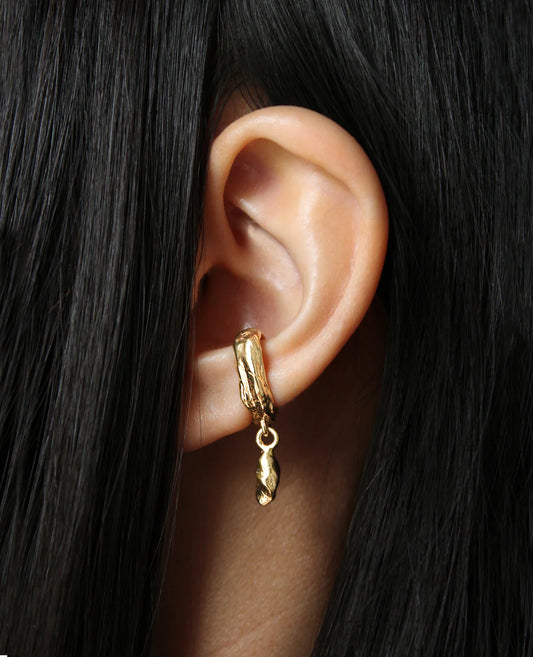 Mancino Ear Cuff | Brass