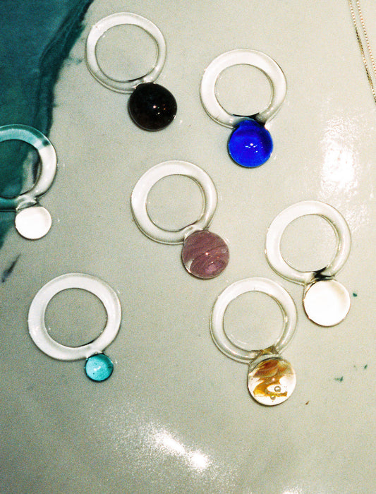 Orb Glass Ring
