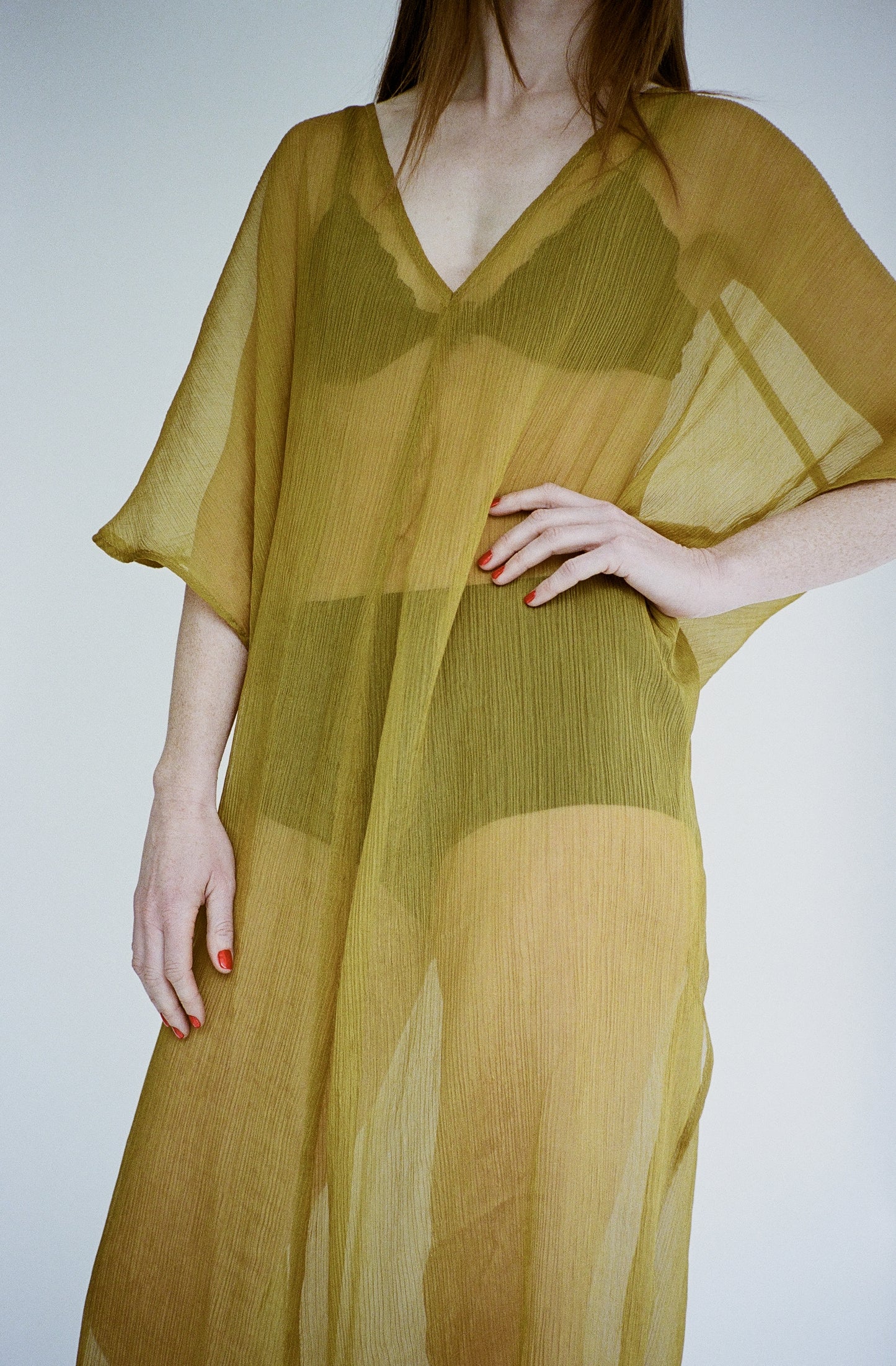 Caftan No. 2 | Sheer Gold