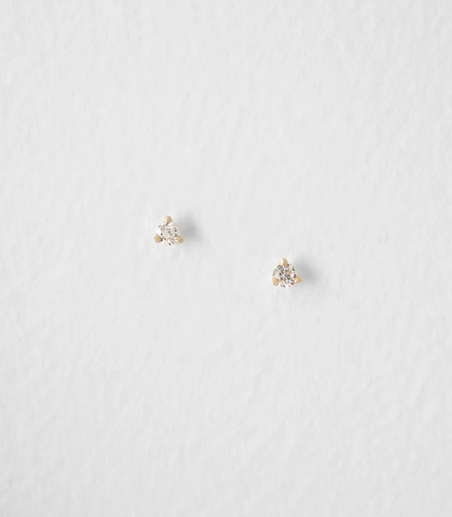 Cocktail Studs | Canadian White Diamond