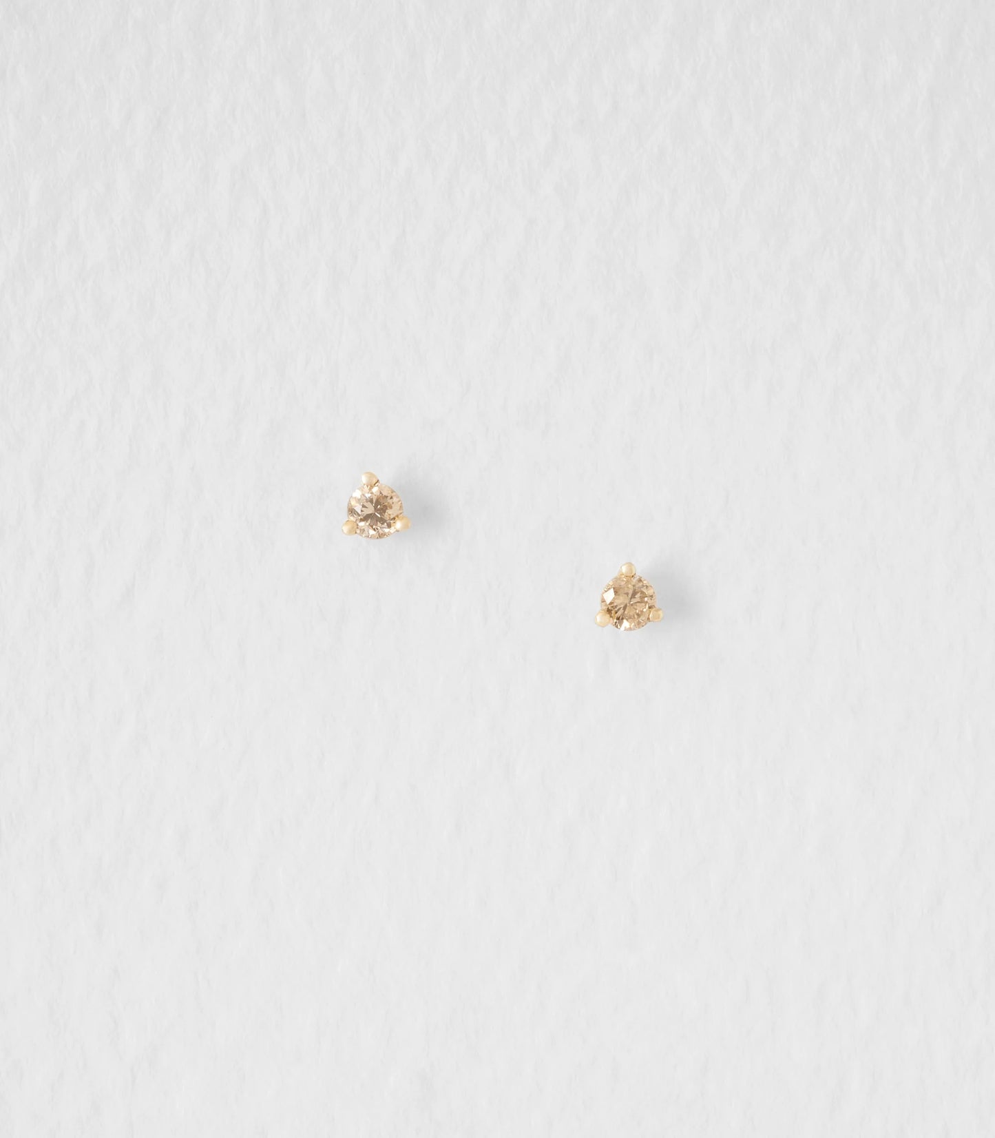 Cocktail Studs | Champagne Diamond