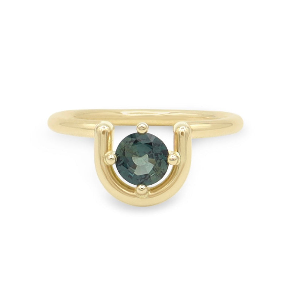 Lindy Ring | Blue Montana Sapphire