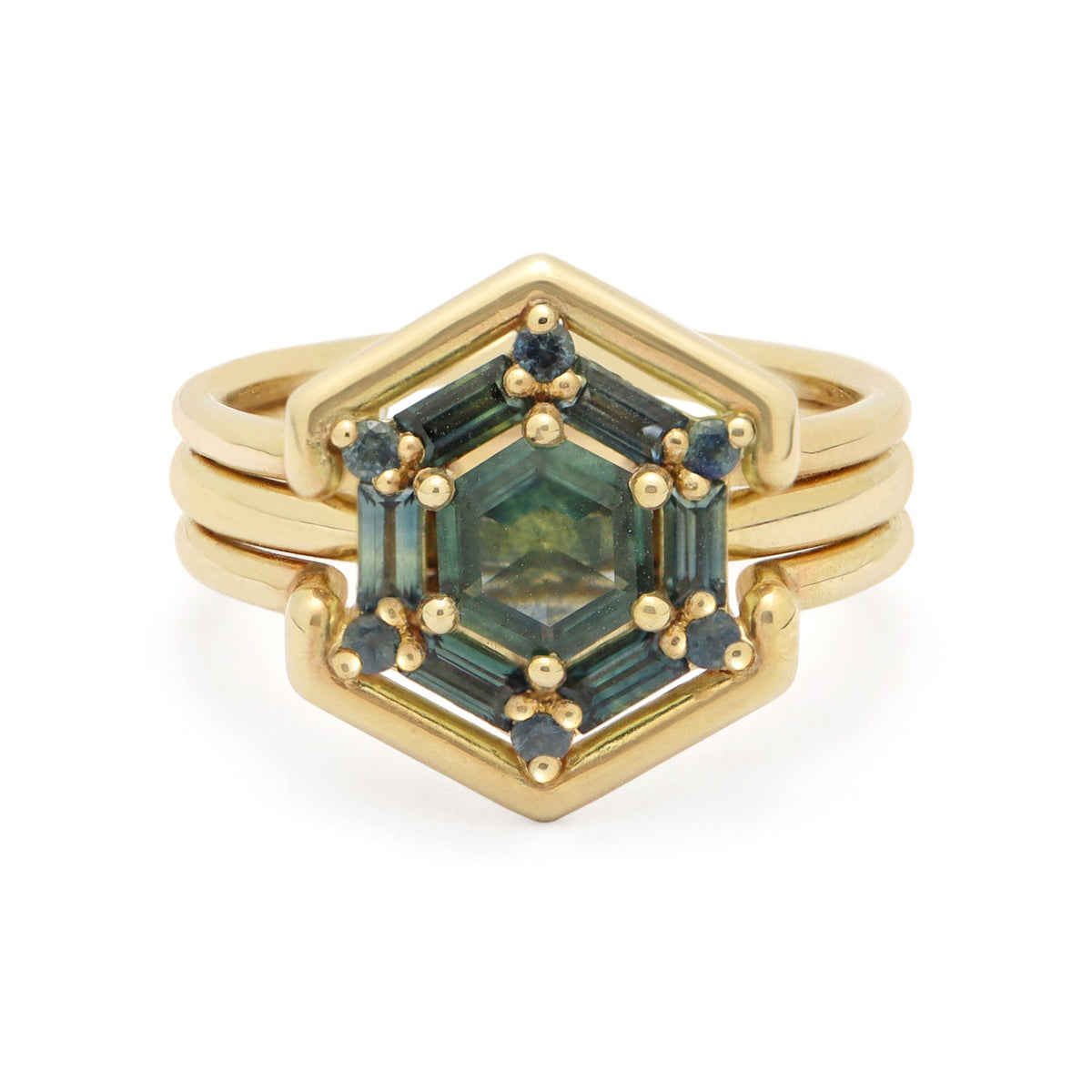 Ottessa Ring Set | Sapphire