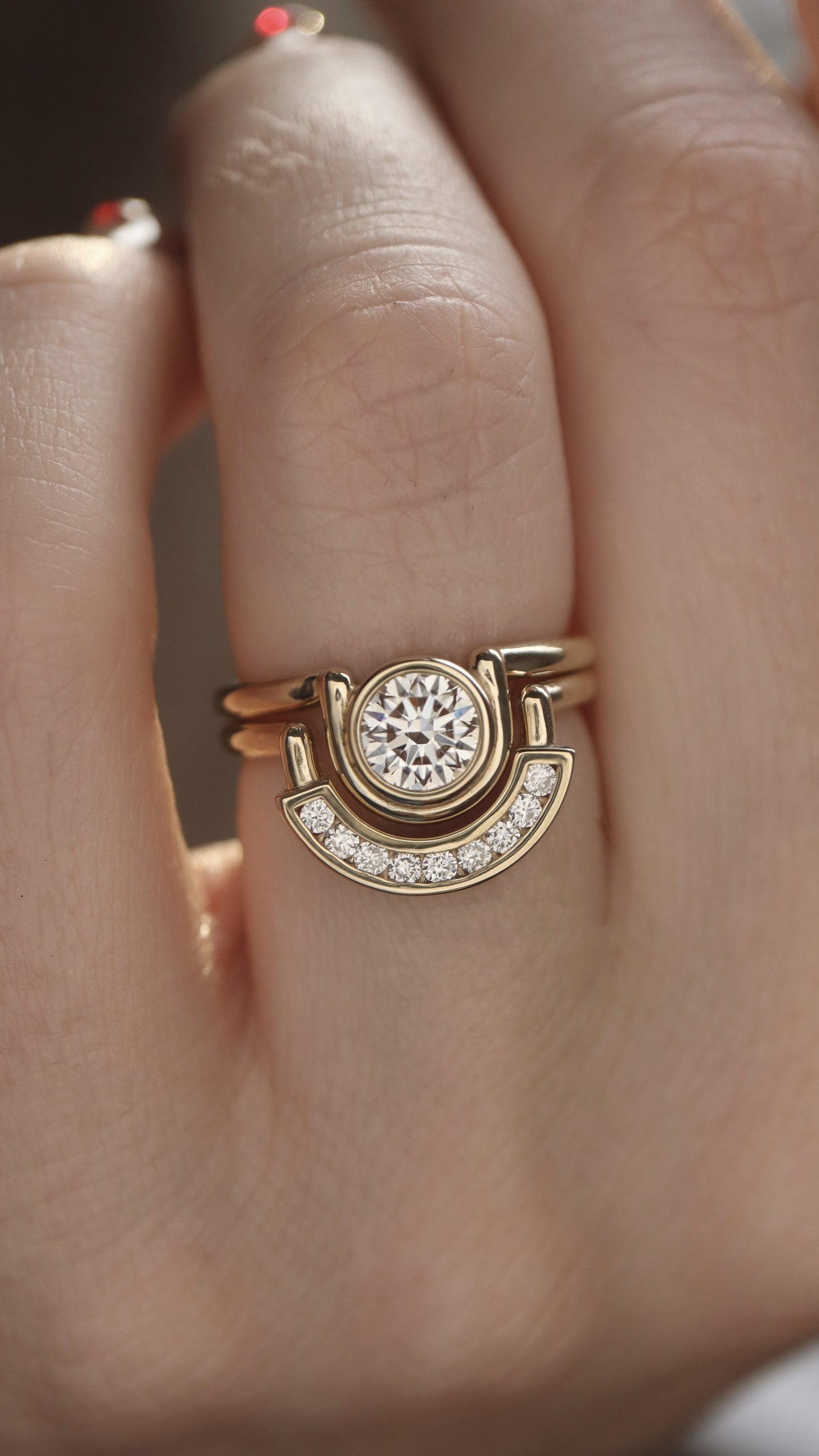 Tide Ring | White Diamond