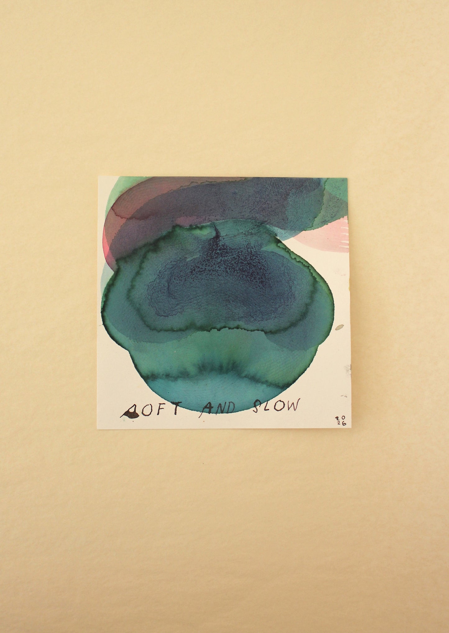NICE POP UP | Inktest - "Soft and Slow" II