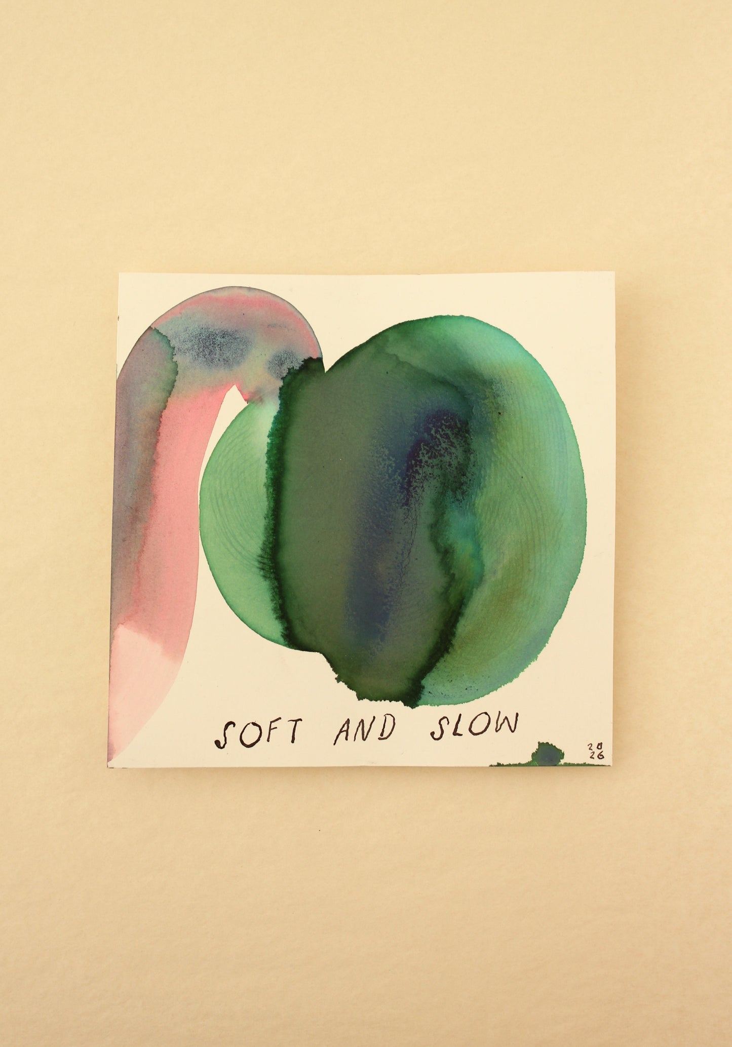 NICE POP UP | Inktest - "Soft and Slow" I