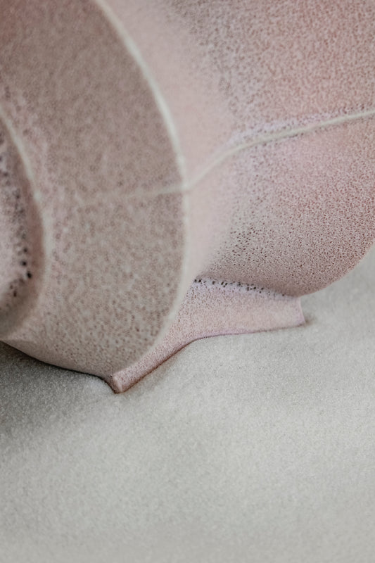 Faceted Fin Vase