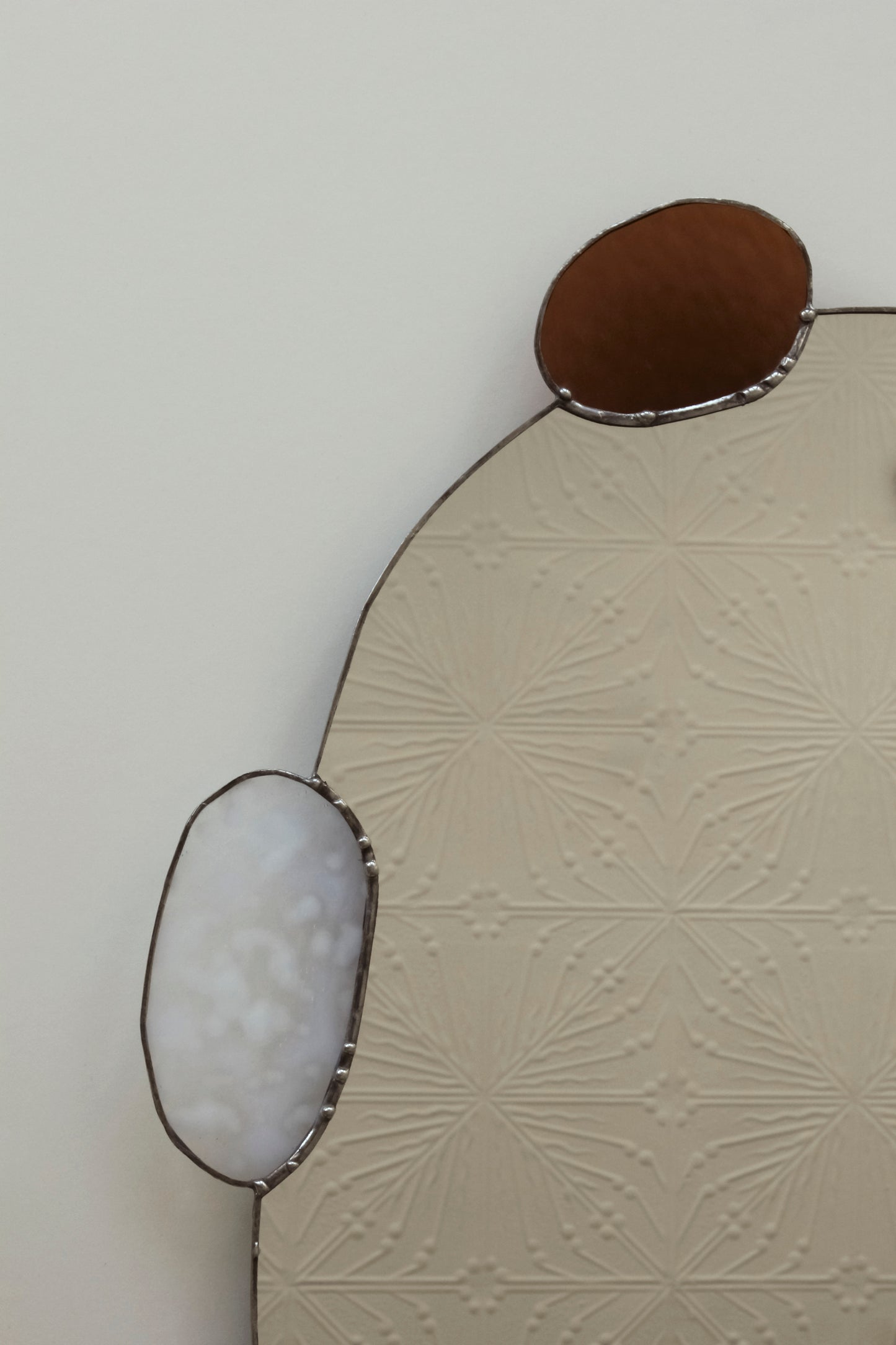 Large Pebble Mirror