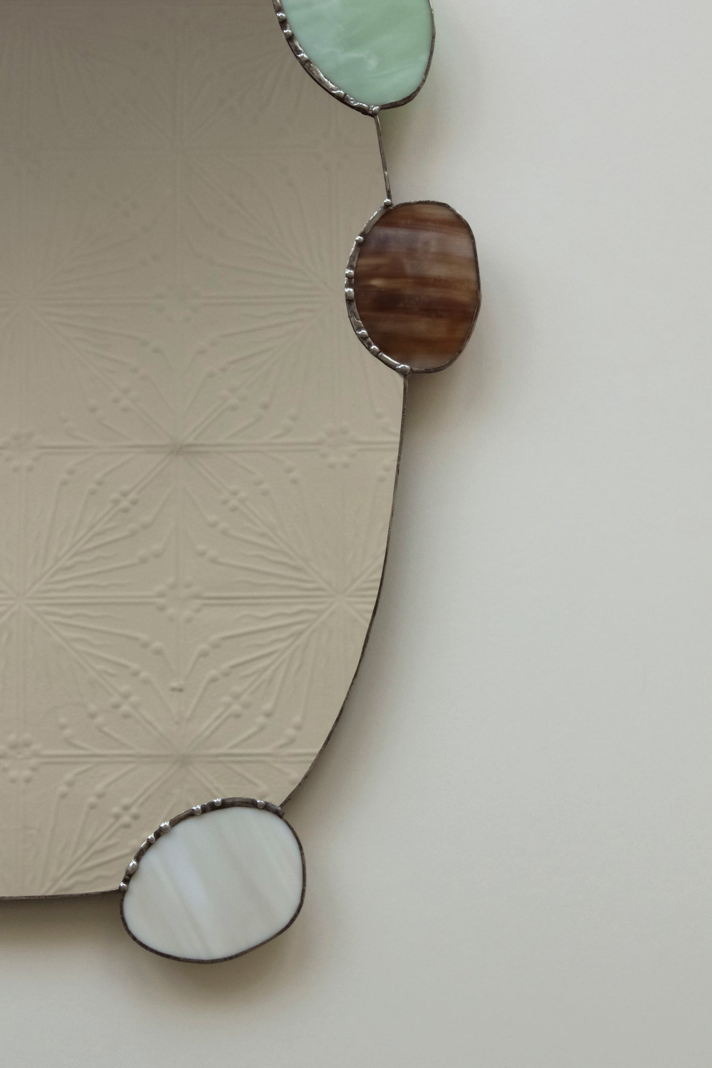 Large Pebble Mirror