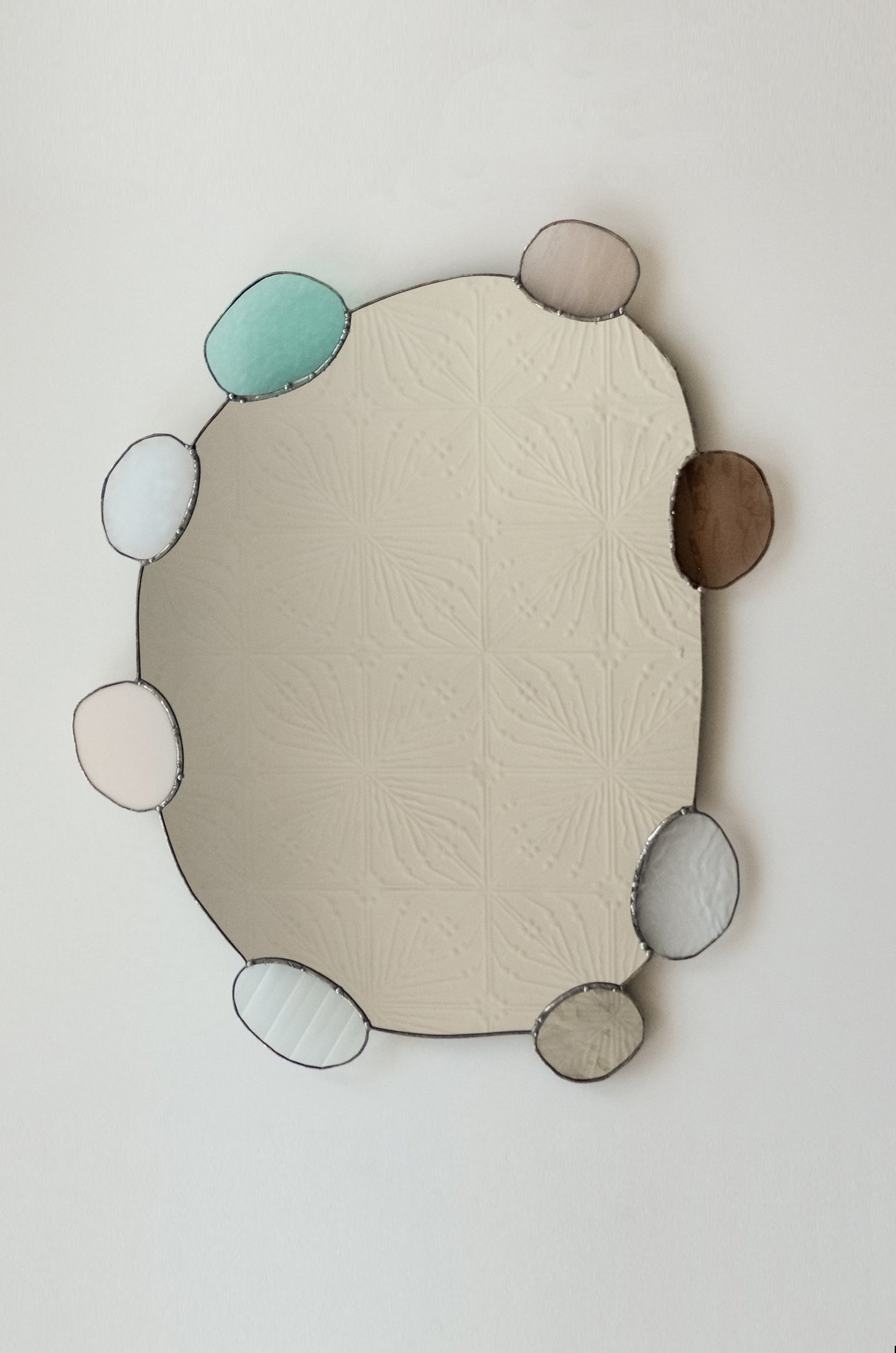 Large Two Way Pebble Mirror | NO. 014