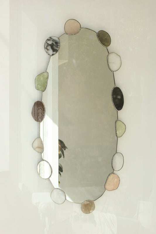 Pebble & Stone Mirror | NO. 022