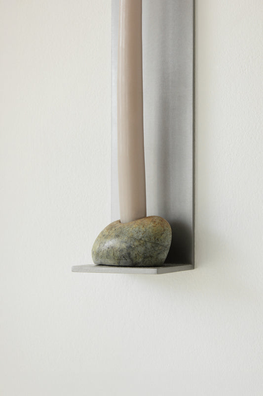 Soapstone Candle Sconce | NO. 13