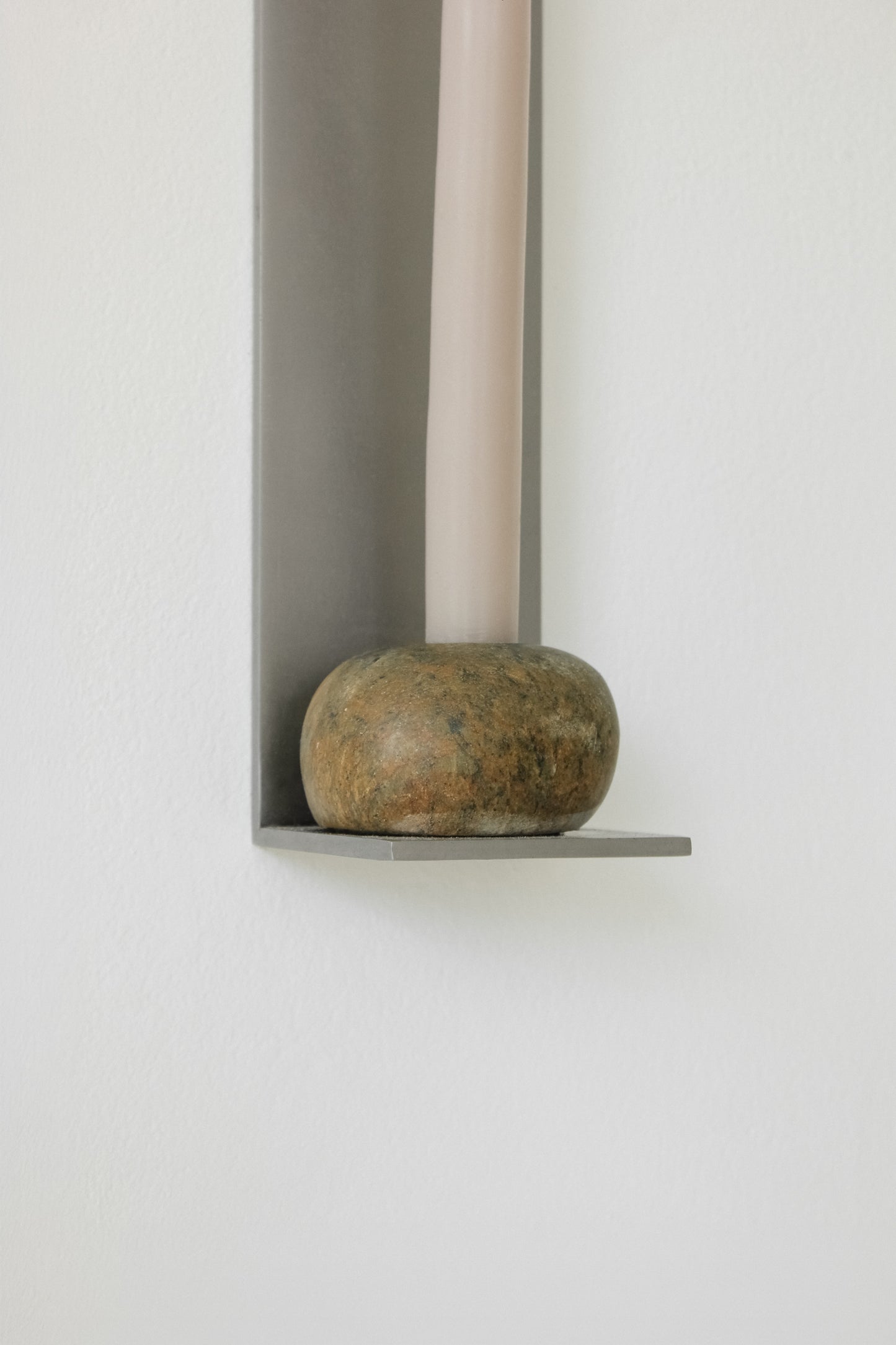 Soapstone Candle Sconce | NO. 14