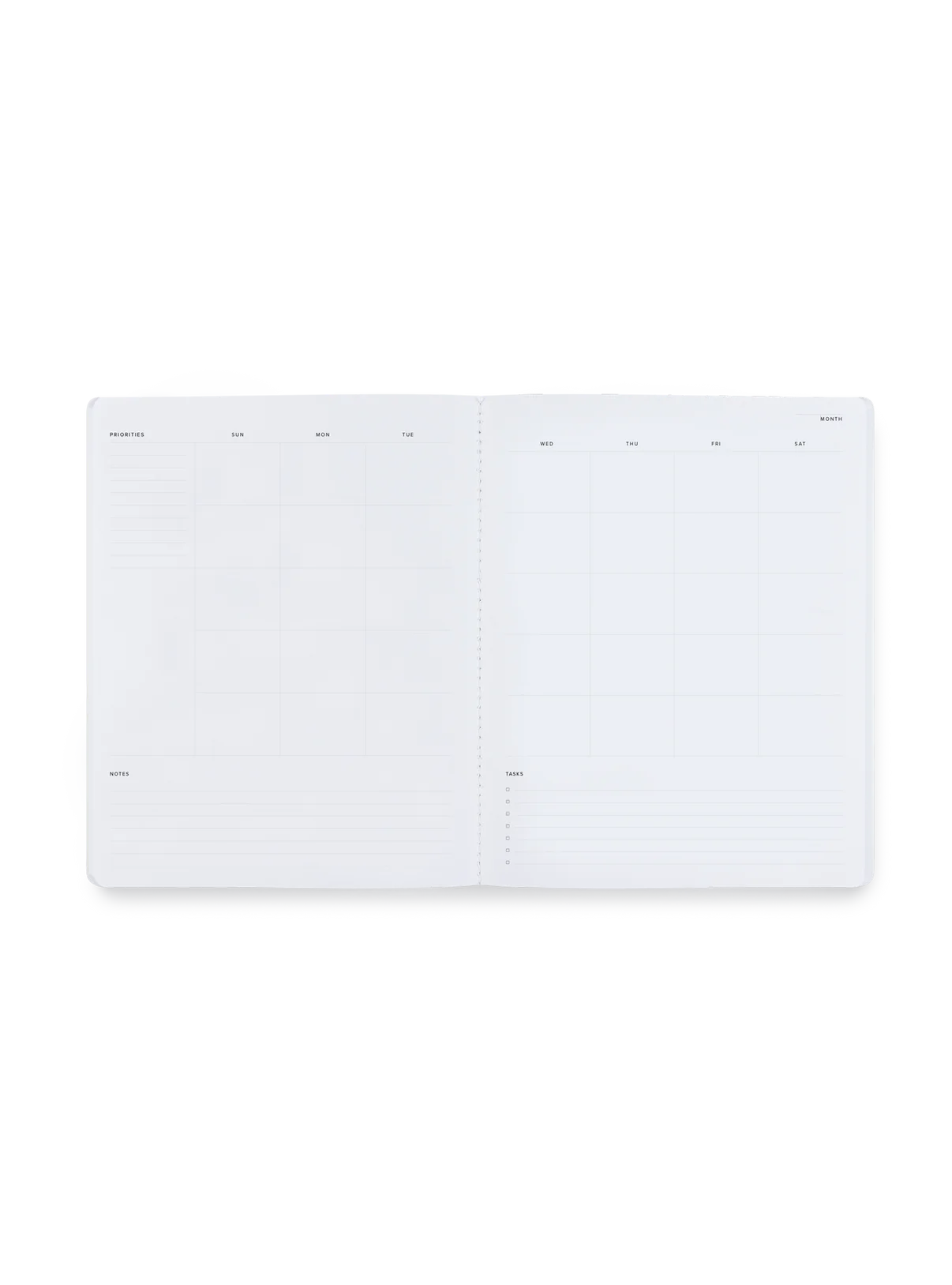 Undated Monthly Planner