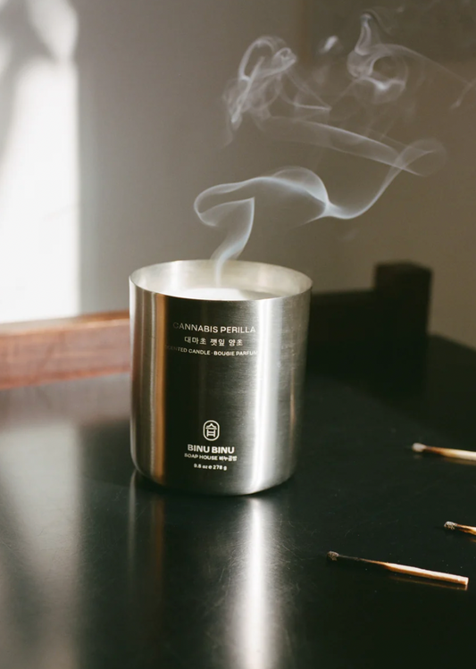 Cannabis Perilla Candle - Past Packaging