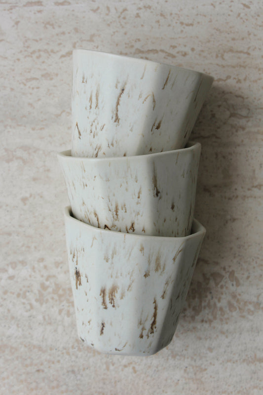 Faceted Tumbler | Sand Spot