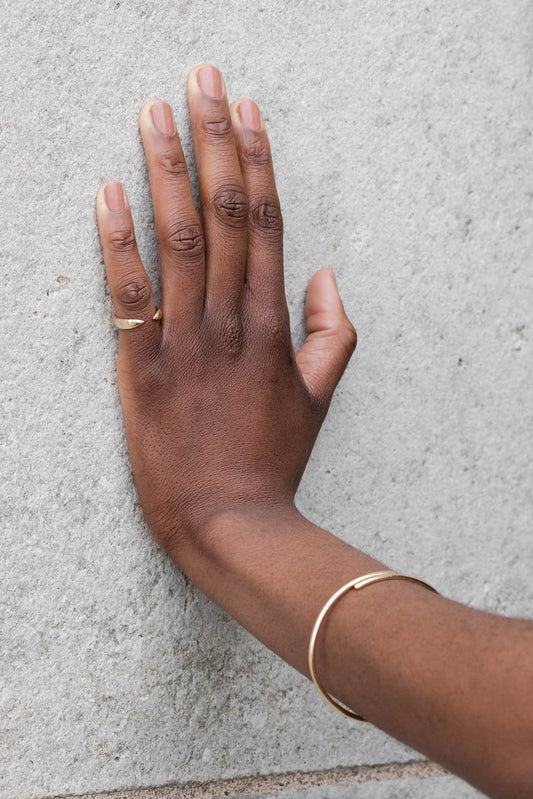 Wide Torc Ring